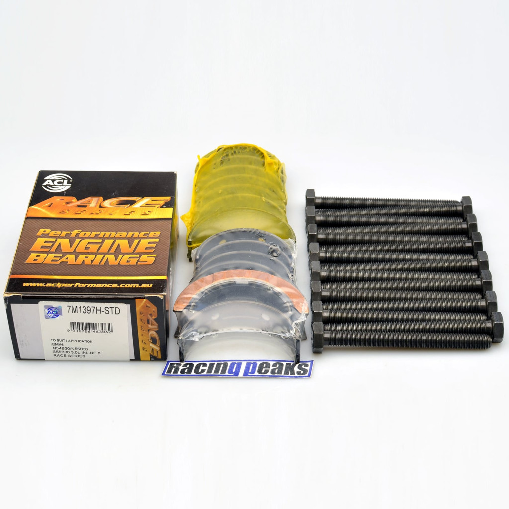 ACL Race 7M1397H Main bearings bolts fits BMW N54B30 N55B30 S55B30 3.0L 24v