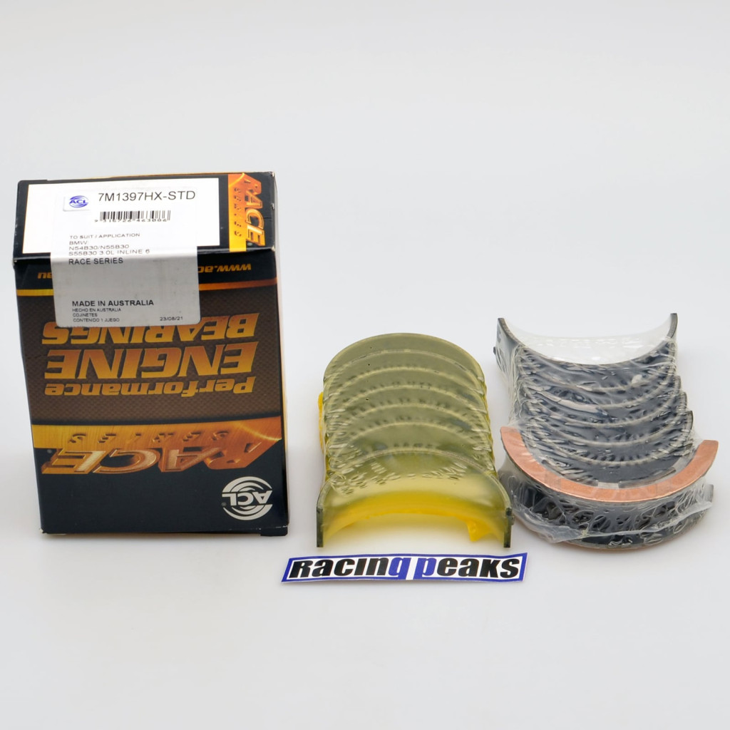 ACL Race 7M1397HX Main bearings fits BMW N54B30 N55B30 S55B30 3.0L 24v