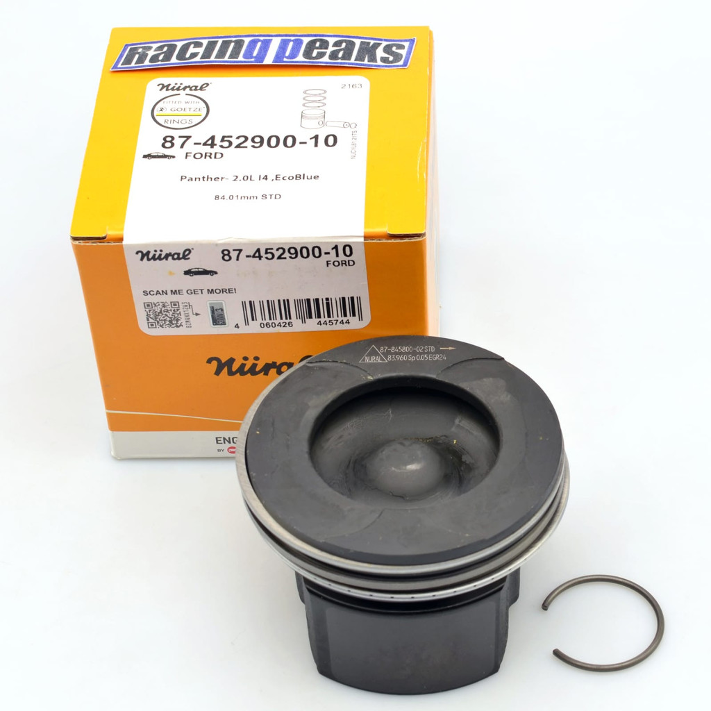 Nural Steel Piston 84.00 fits Ford Focus Kuga Ranger Tourneo Transit 2.0 EcoBlue