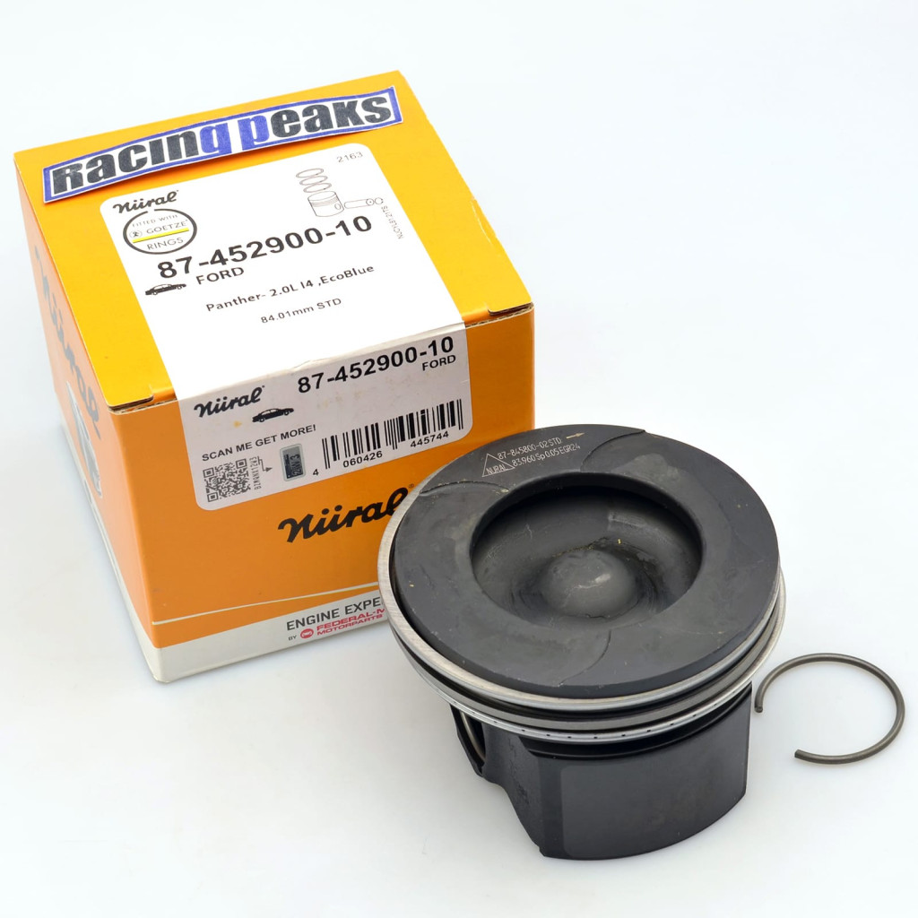 Nural Steel Piston 84.00 fits Ford Focus Kuga Ranger Tourneo Transit 2.0 EcoBlue