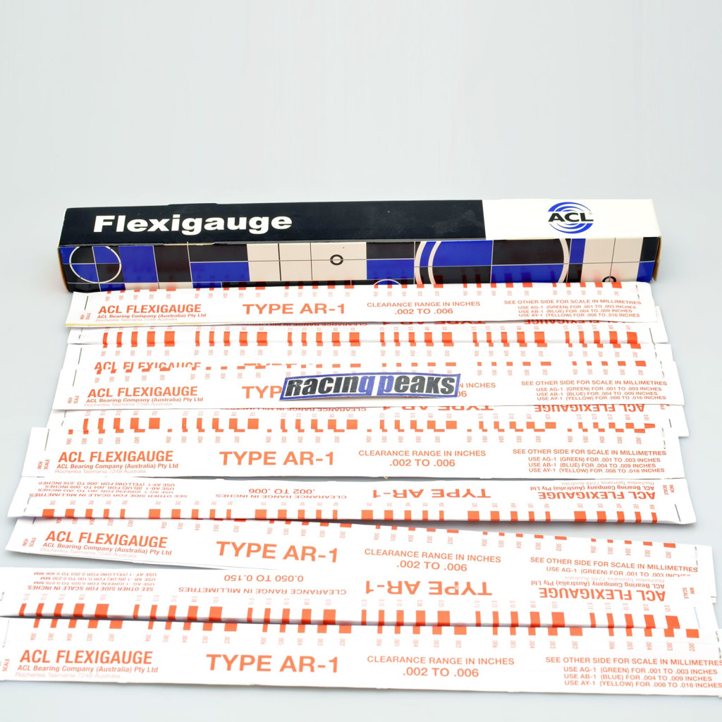 ACL AR-1 flexigauge Plain bearings Measuring Tape .004-.009in 0.012-0.229mm