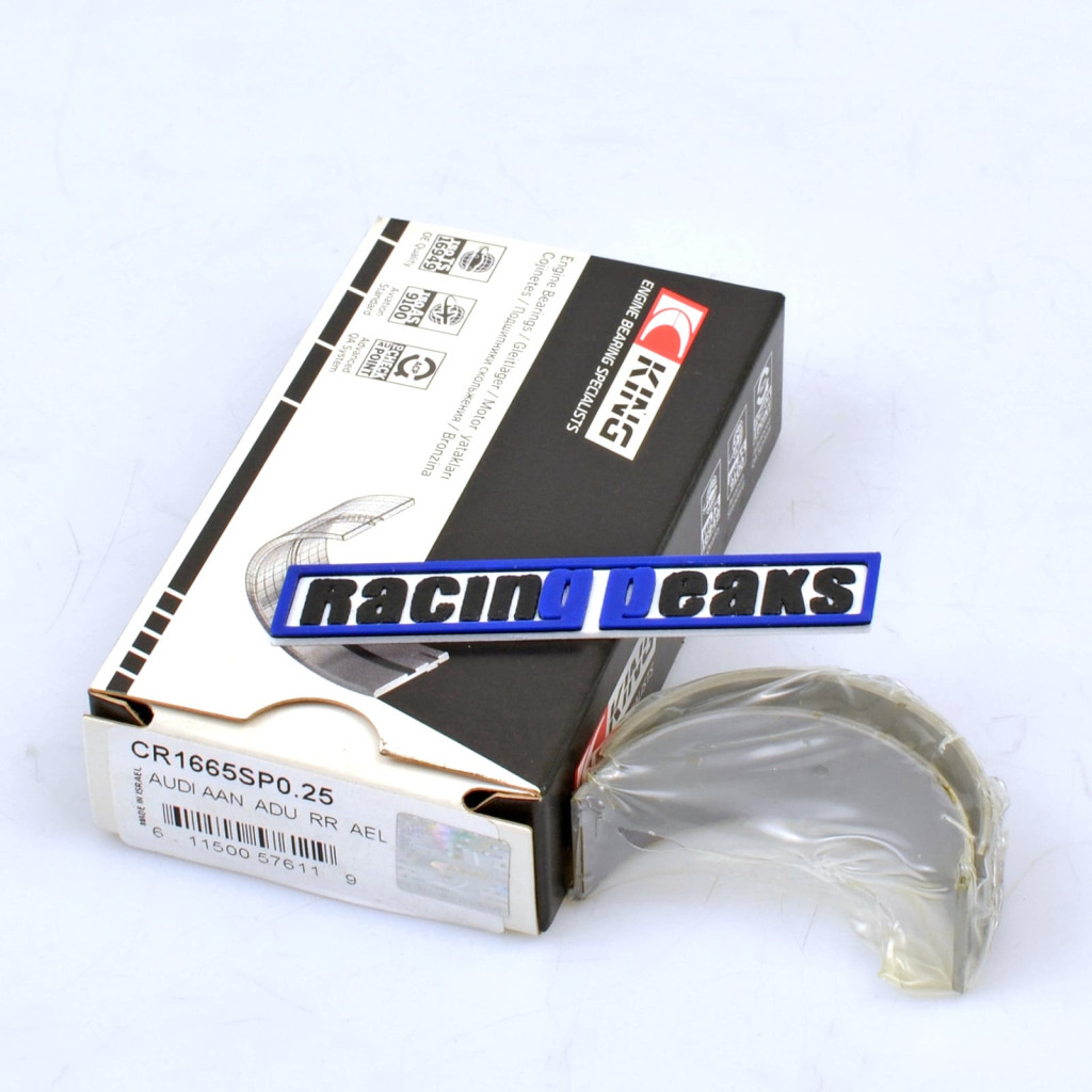 Sputter Rod bearing fits Audi 1.8T AEB BAM AGU 2.2T ABY AAN King CR1665SP