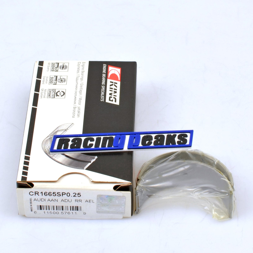 Sputter Rod bearing fits Audi 1.8T AEB BAM AGU 2.2T ABY AAN King CR1665SP