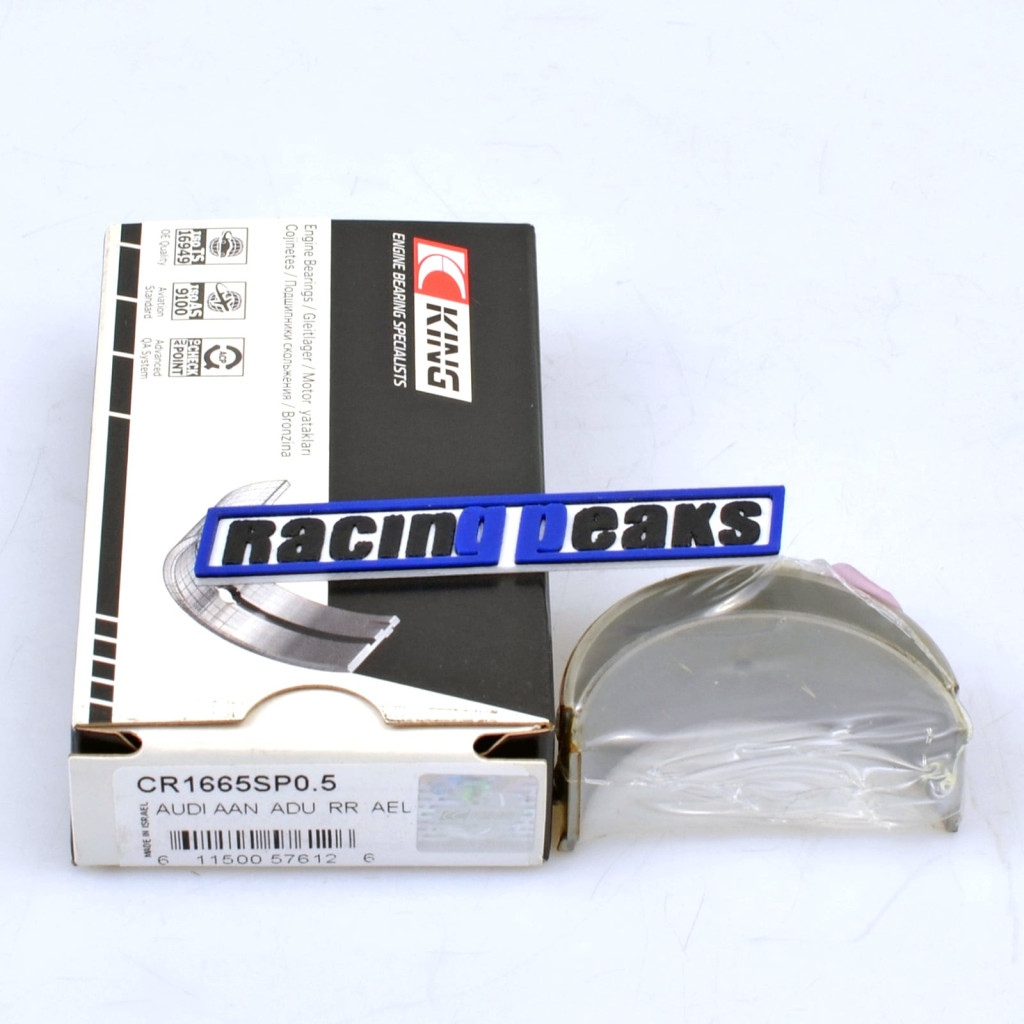 Sputter Rod bearing fits Audi 1.8T AEB BAM AGU 2.2T ABY AAN King CR1665SP