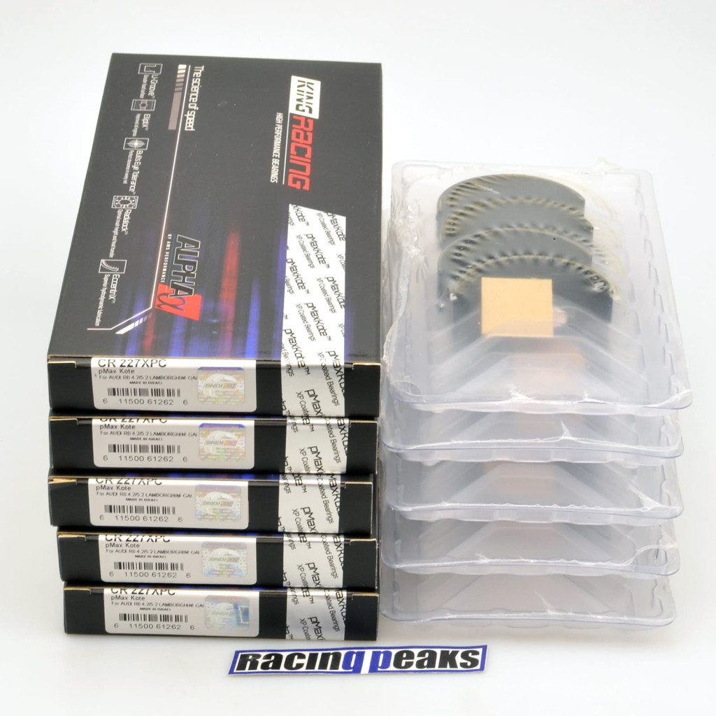 King Racing coated Rod bearing set fits Audi R8 5.2 Huracan Gallardo V10