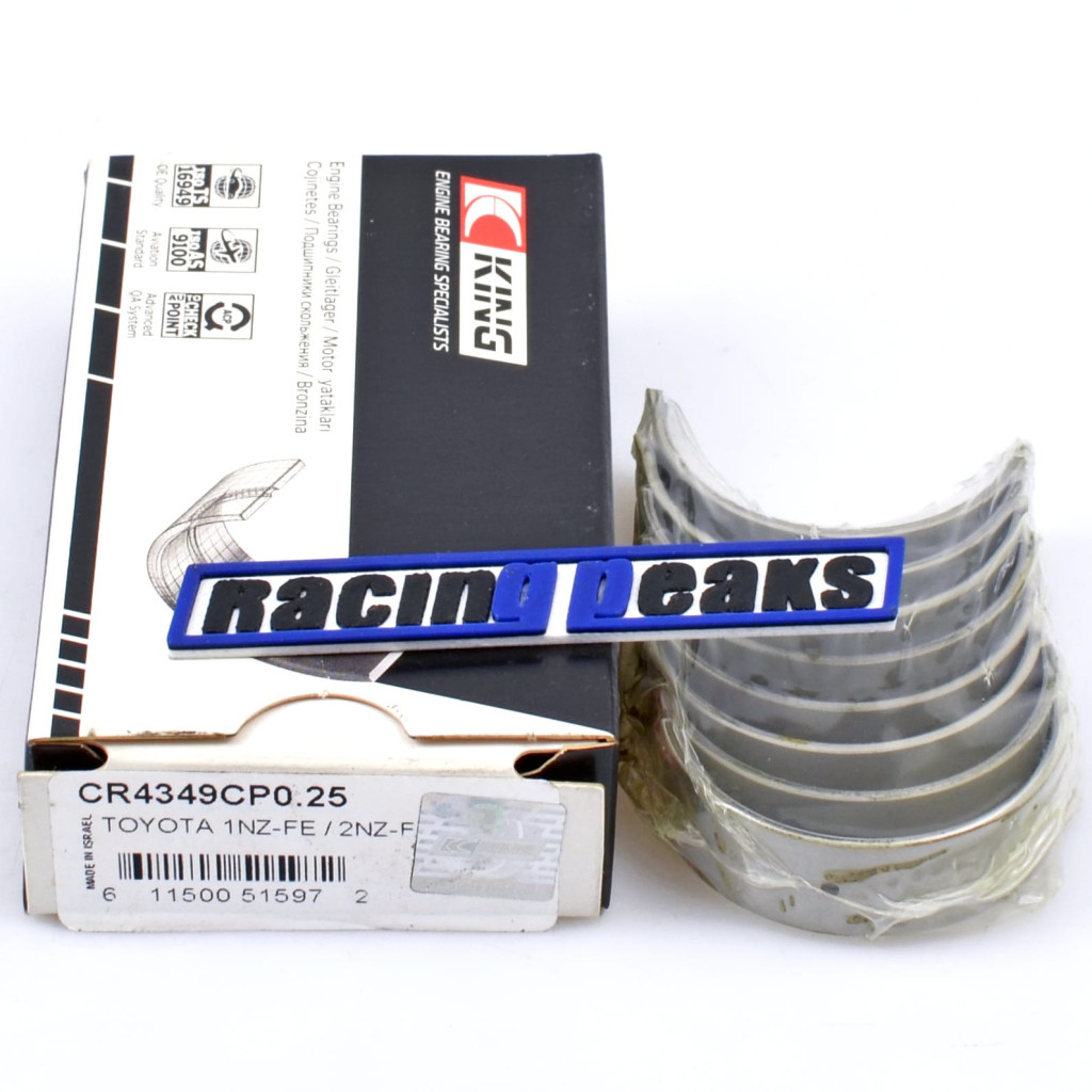 Rod bearings fits Toyota Prius Yaris 1.3 1.5 1999-2020 1NZFE 2NZFE