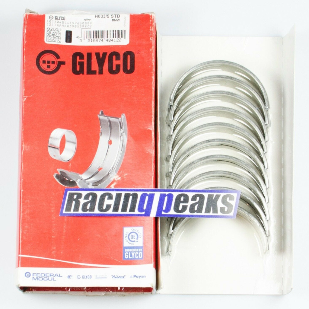 BMW M60B30 M60B40 M62B35 M62B44 M62B46 S62B50 V8 32V Main bearing Glyco H033/5