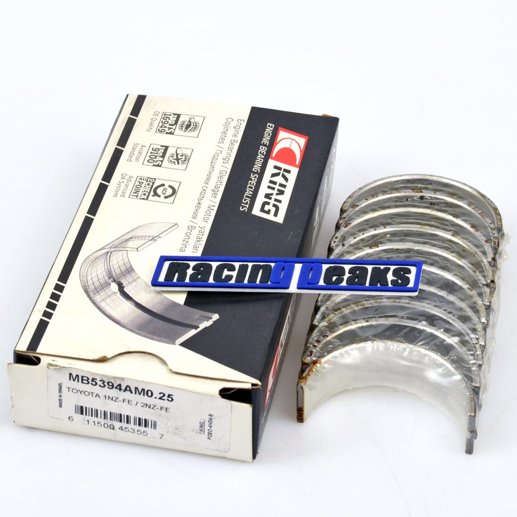 Main bearings fits Toyota Prius Yaris 1.3 1.5 1999-2020 1NZFE 2NZFE