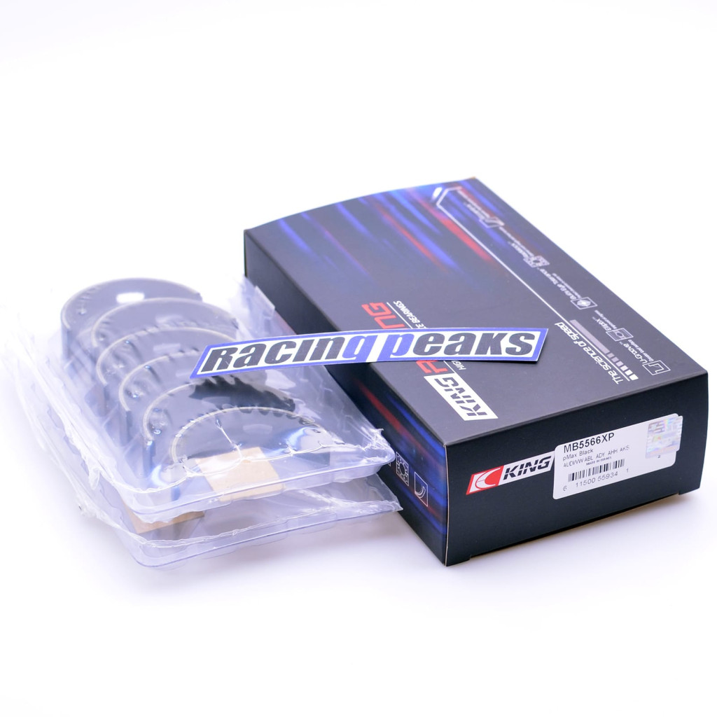 King Racing MB5566XP Main bearings fits VW Audi 1.8 2.0 8v 16v ABF 9A KR PL