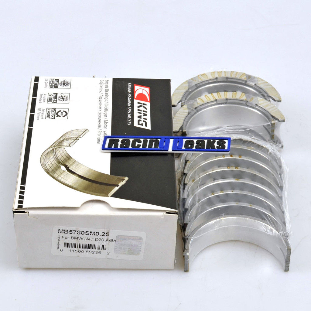 Main bearings fits BMW N47D20 120d 316d 320d 325d 420d 520d 525d X1 X3 20d