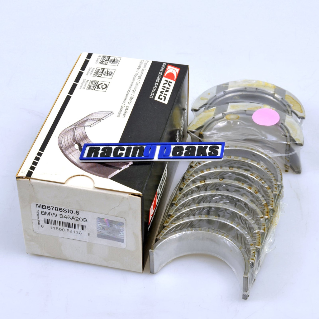 Main bearings fits BMW B48A20 B48B20 320i 330i 420i 530e X3 X4 20i 30i 2014-