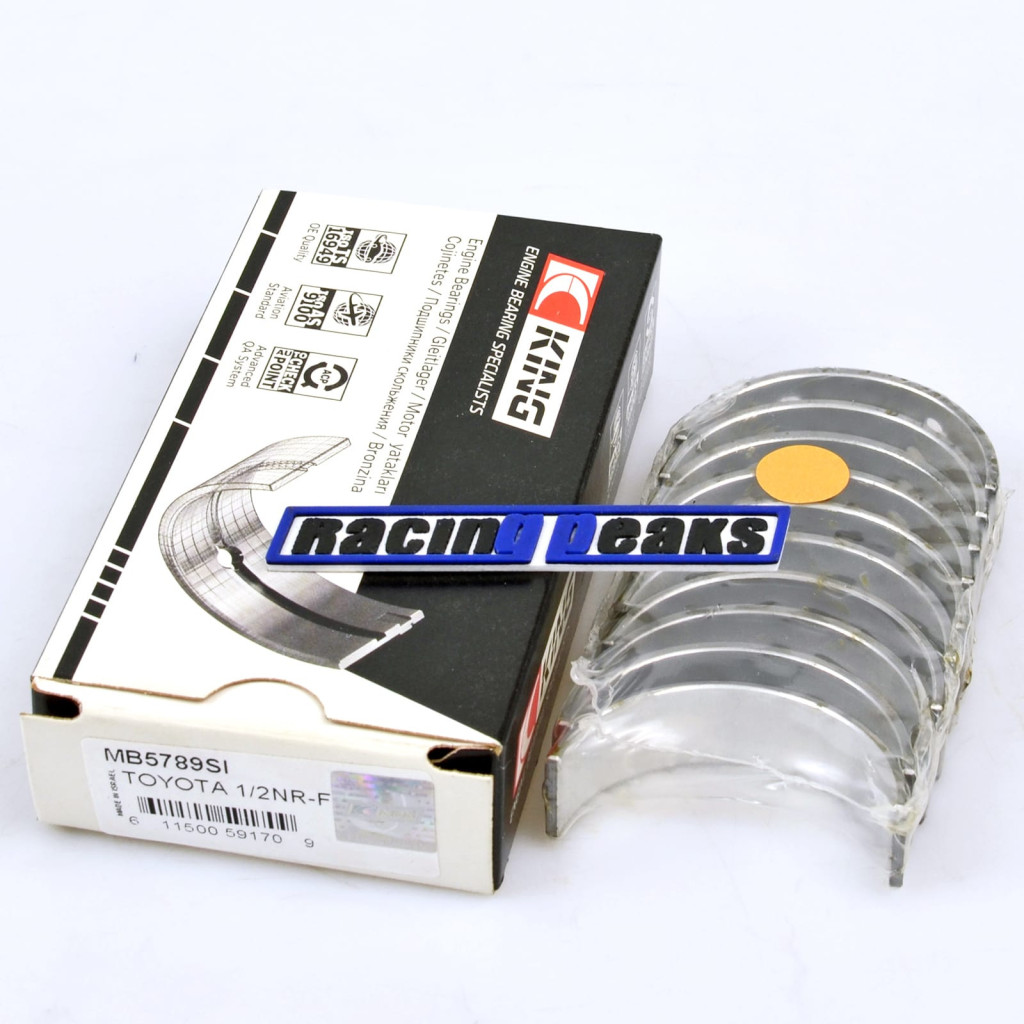 Main bearings fits Toyota Auris Yaris Corolla Urban Cruiser 1.3 2008- 1NRFE