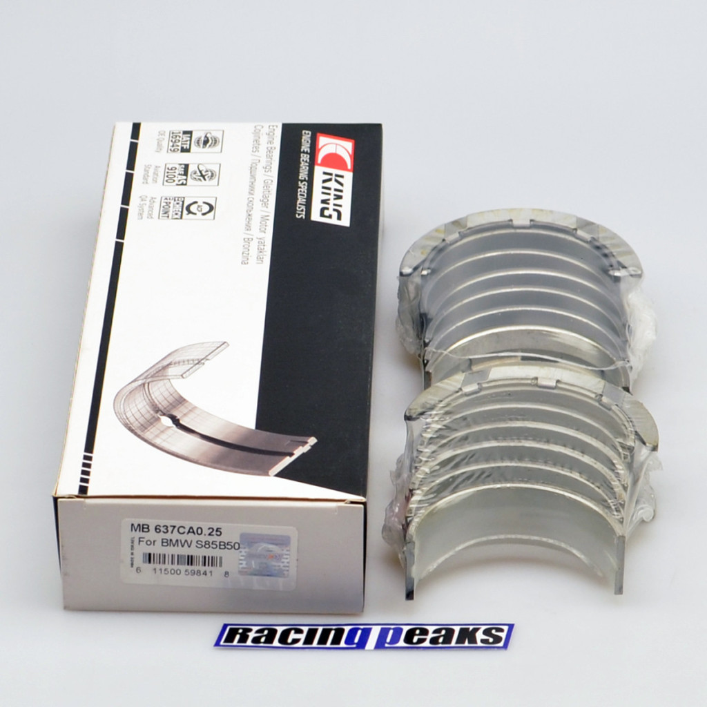 Main bearings fits BMW S85B50 M5 E60 M6 E63 5.0 v10 40v King MB637CA