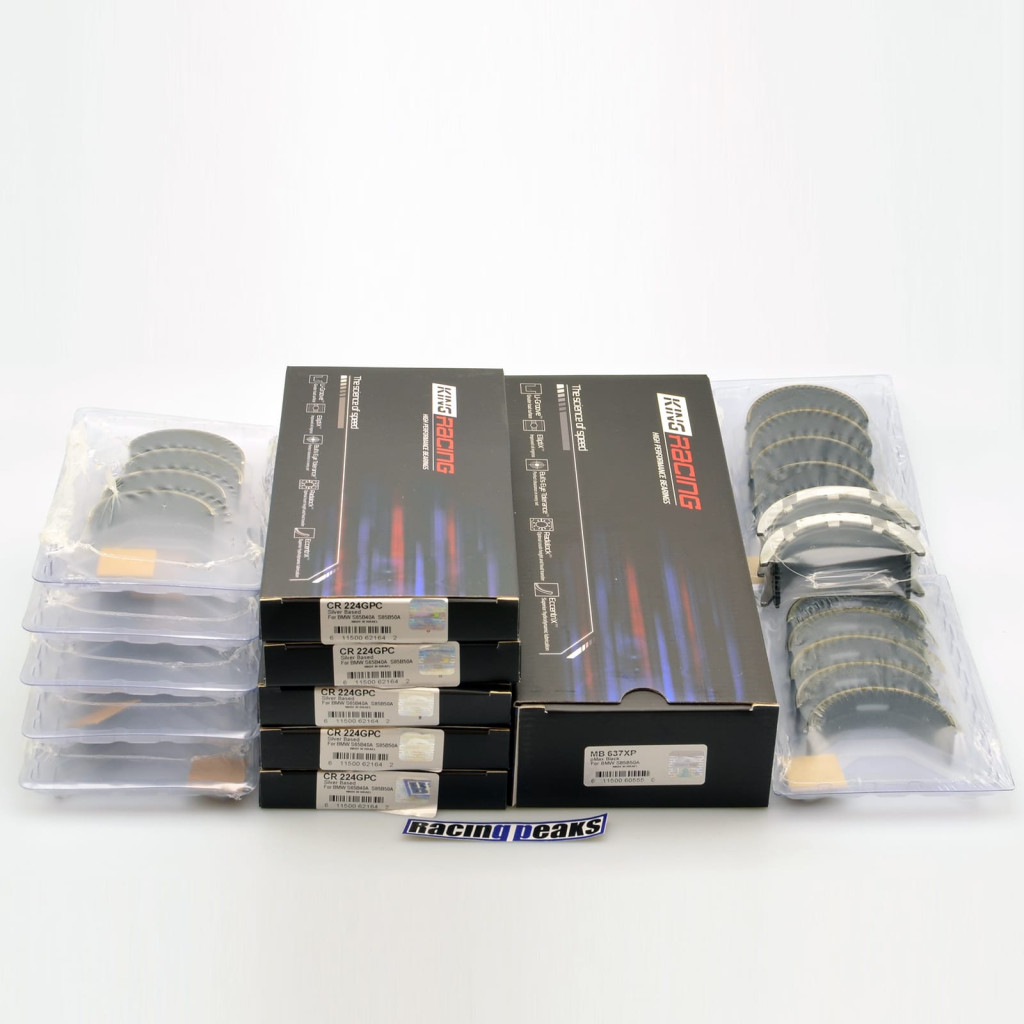King Racing Main & coated Rod bearings set fits BMW S85B50 M5 M6 E60 E61 E63 E64