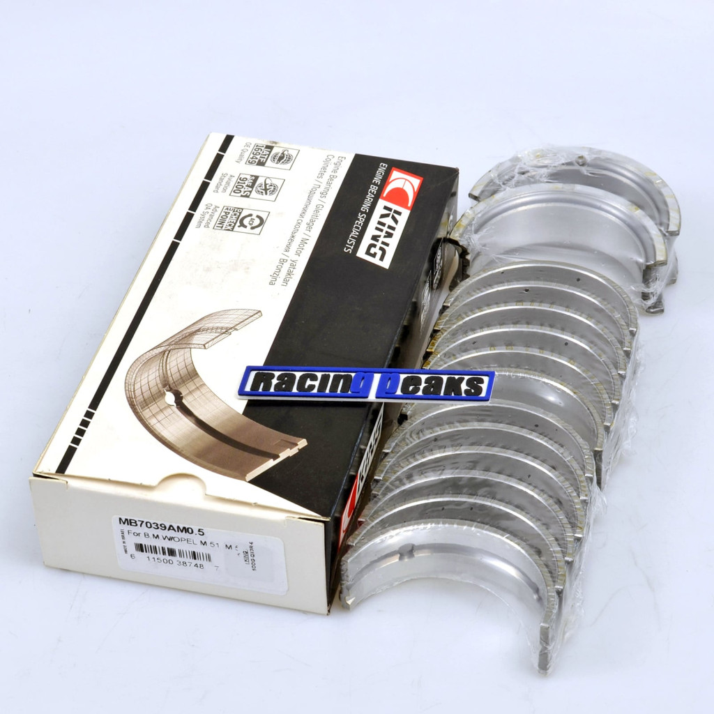 Main bearings fits BMW M20 M50 M52 M54 S54B32 325i 328i 330i 528i Z3 2.8 3.0