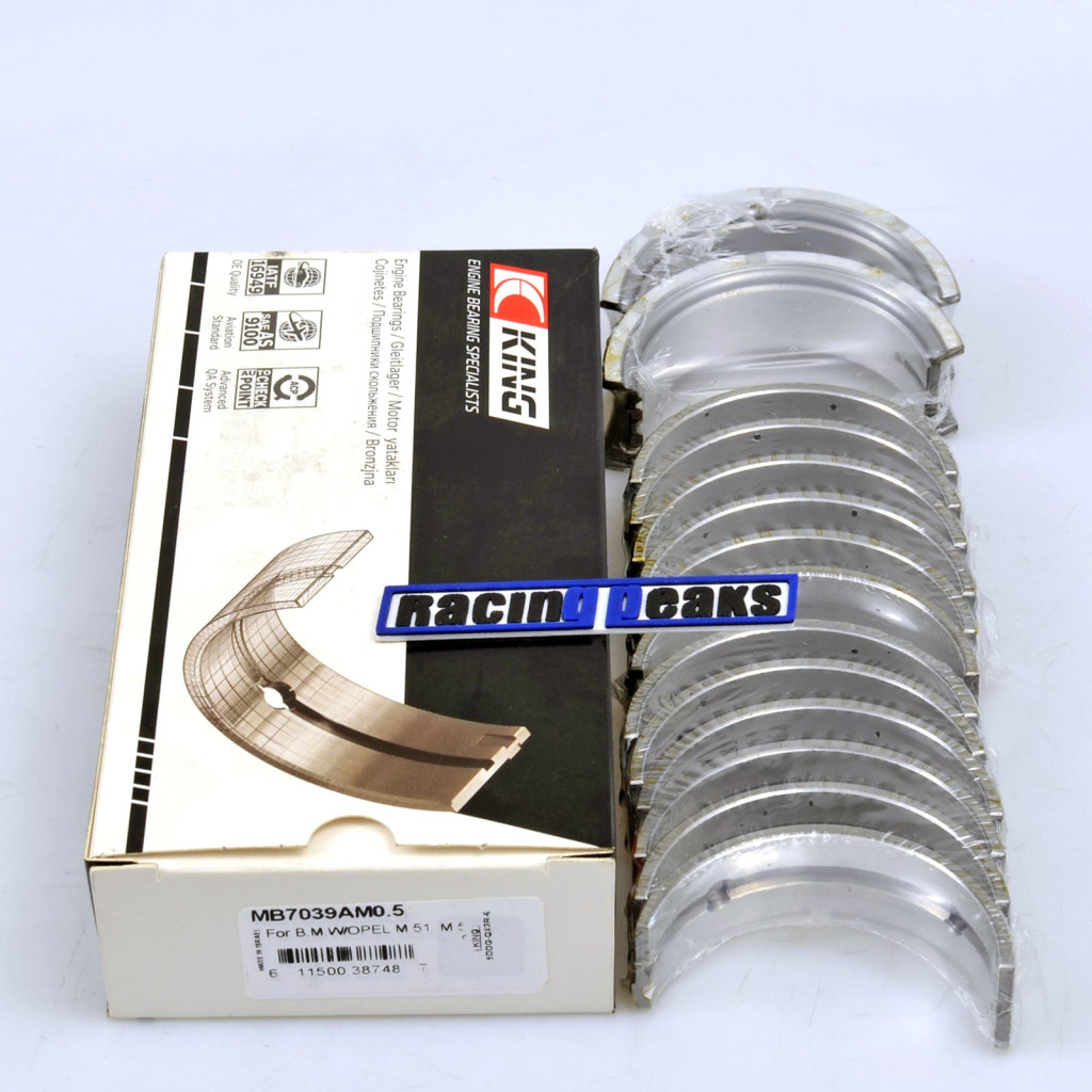 Main bearings fits BMW M20 M50 M52 M54 S54B32 325i 328i 330i 528i Z3 2.8 3.0