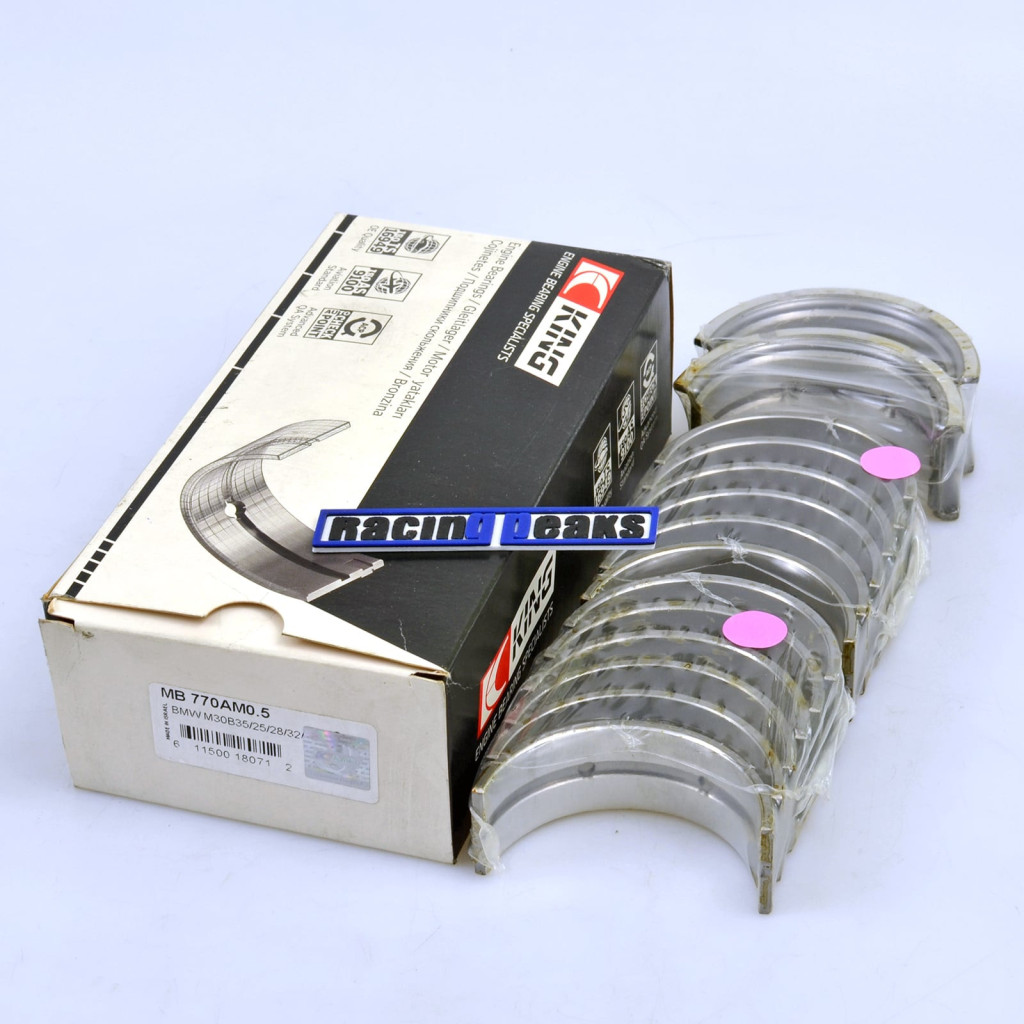 Main bearings fits BMW S38B38 S38B36 M5 M6 M635CSi E28 E34 E24 M30 1968-1995