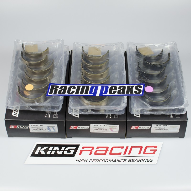 BMW M3 S54B32 3.2L 24v big end con rod bearings KING Race CR6877XP