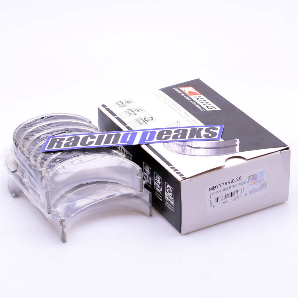 BMW 135i M235i 335i 535i 740i N54B30 N55B30 Main bearings King MB7776SI