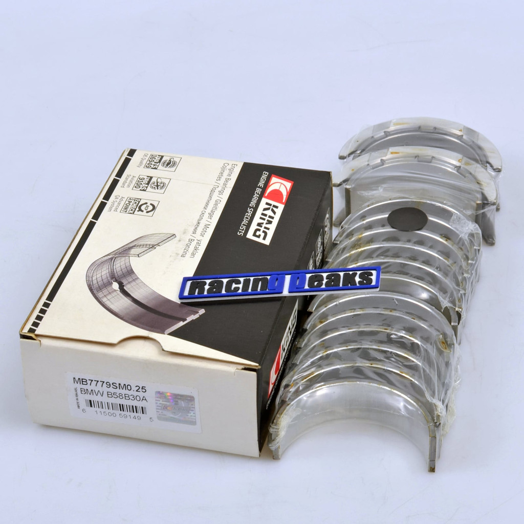 Main bearings fits BMW B58B30 M240i M/340i M/440i 540i X3 X4 M40i 2015-
