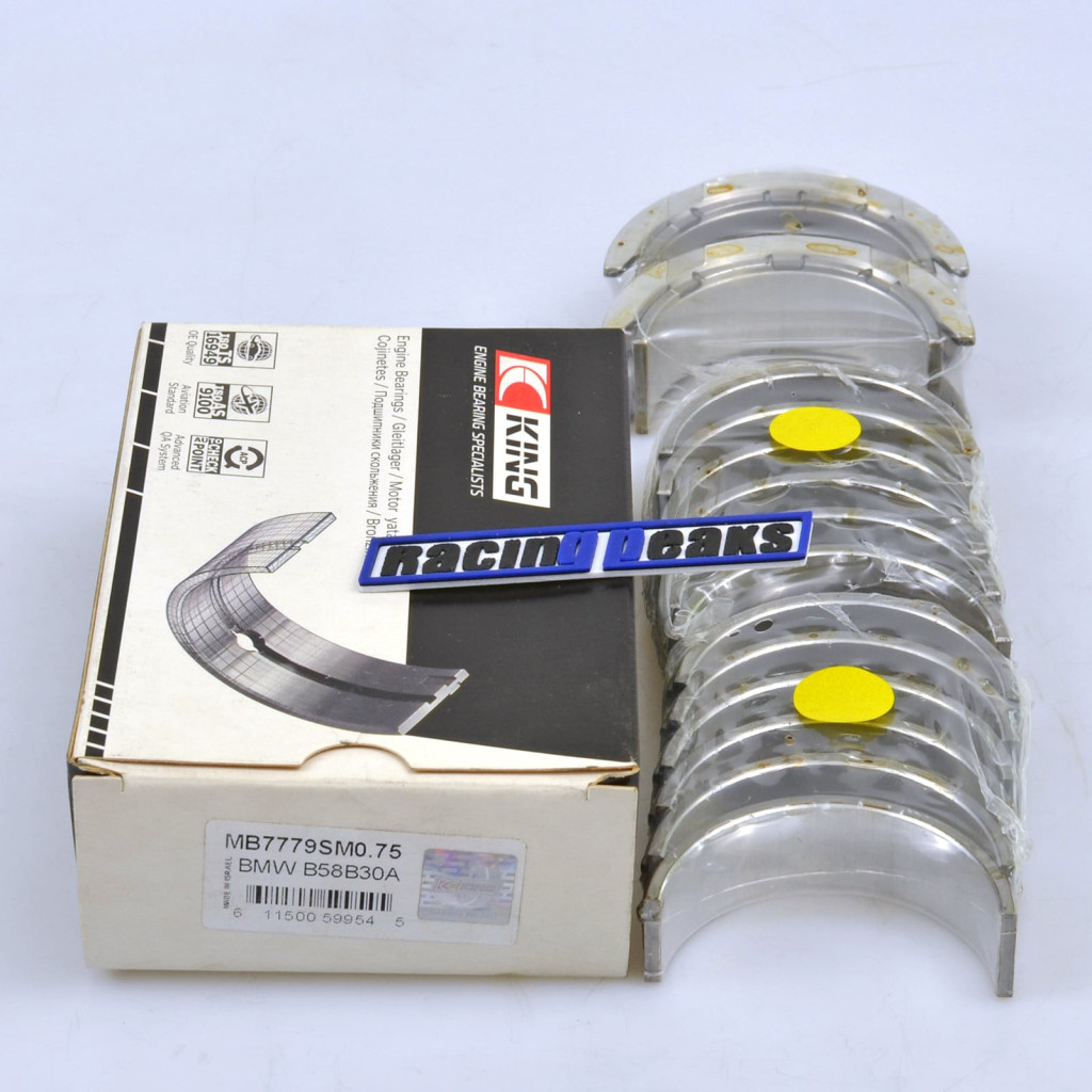 Main bearings fits BMW B58B30 M240i M/340i M/440i 540i X3 X4 M40i 2015-
