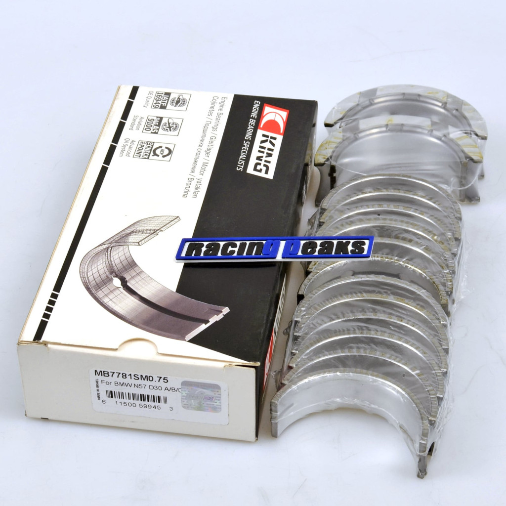 Main bearings fits BMW N57D30 325d 330d 335d 430d 435d 530d 535d X5 X6 30d