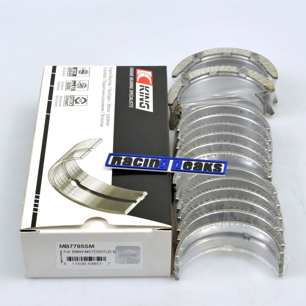 Main bearings fits BMW M57D30 330d 335d 530d 535d X5 X6 30d 35d 2003-