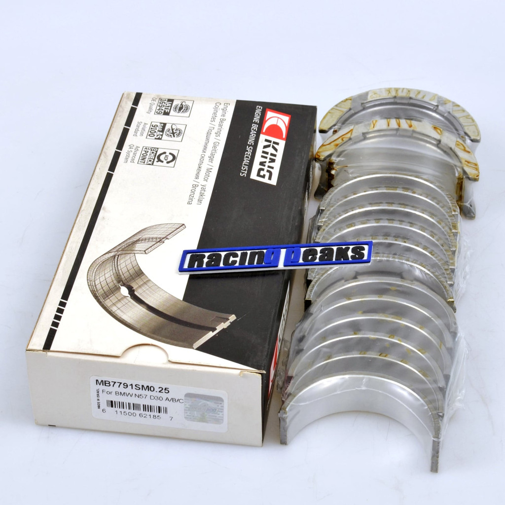 Oversize Main bearings fits BMW N57D30 330d 335d 530d 535d X5 X6 30d