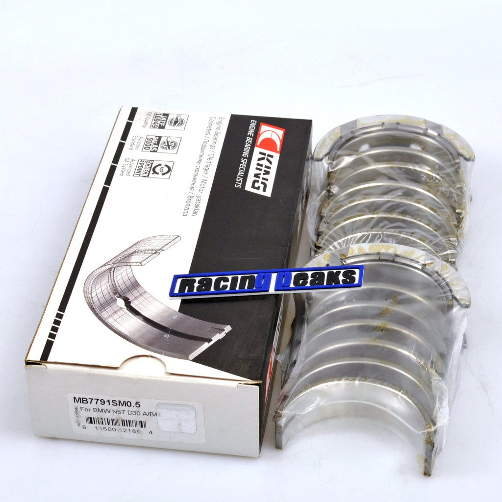 Oversize Main bearings fits BMW N57D30 330d 335d 530d 535d X5 X6 30d