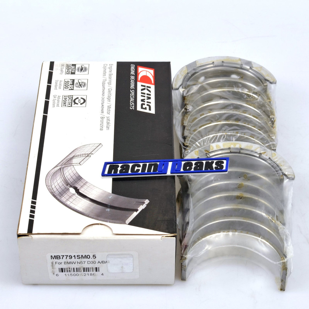 Oversize Main bearings fits BMW N57D30 330d 335d 530d 535d X5 X6 30d