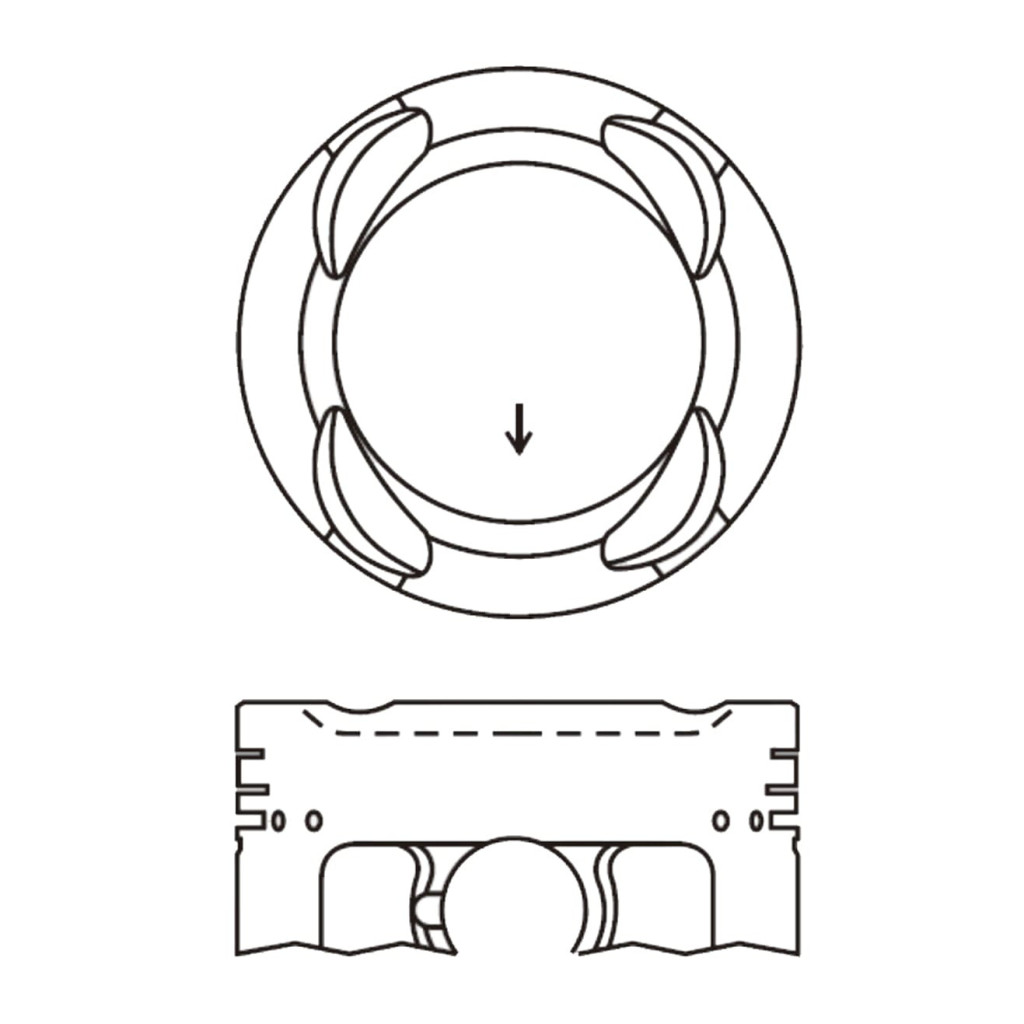 Piston set fits Suzuki Vitara Swift Cultus Baleno 1.6 1990-2003 G16B 16v