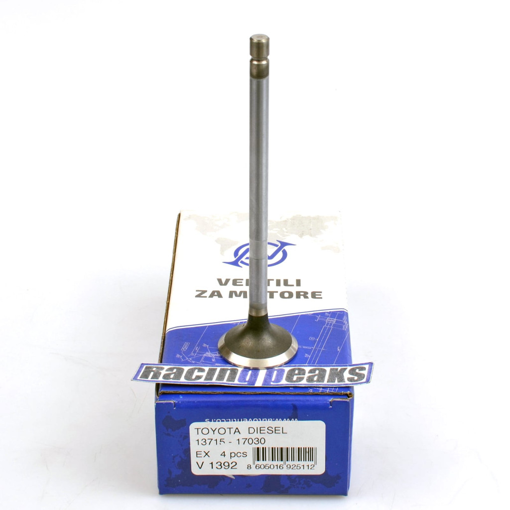 Exhaust Valve fits Toyota Land Cruiser 4.2 Diesel 1HD 1HD-FTE 1990-2007