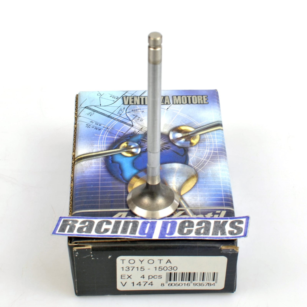 Exhaust Valve fits Toyota Carina Corolla 1.6 4A-F 1987-1997