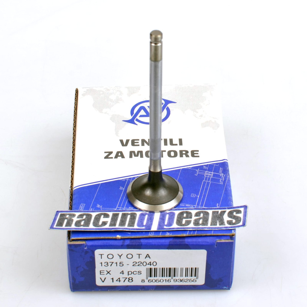 Exhaust Valve fits Toyota Avensis Celica Corolla Matrix MR2 1.4-1.8 1ZZ-FE 3ZZ-FE