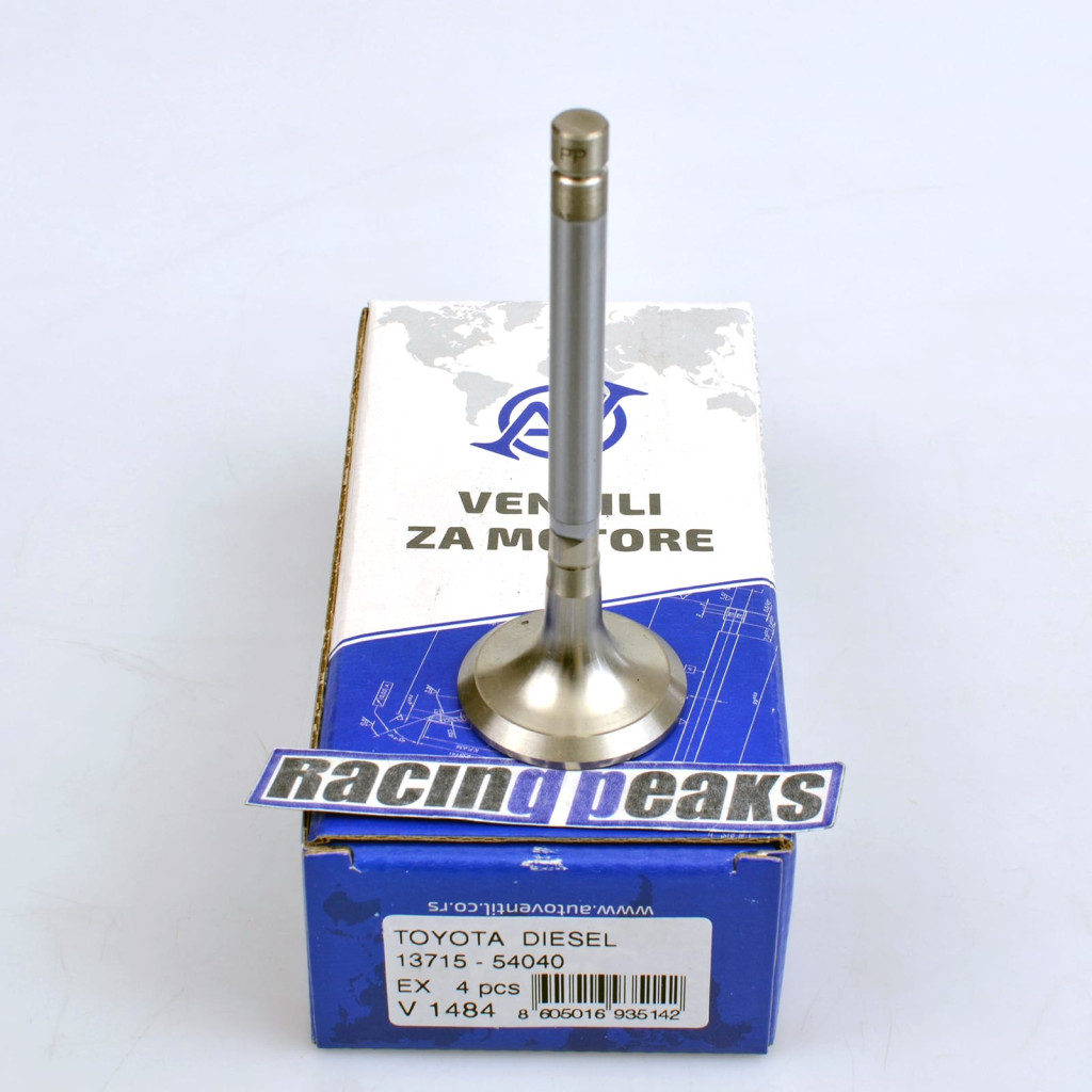 Exhaust Valve fits Toyota Dyna Hiace Hilux Land Cruiser VW Taro 2.4 Diesel 2L