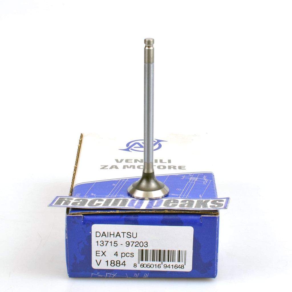 Exhaust Valve fits Daihatsu Cuore Move Sirion Trevis YRV 1.0 EJ 1998-