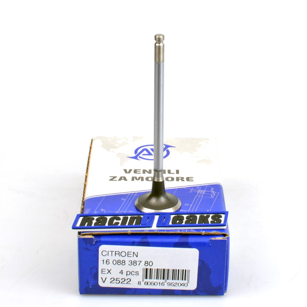 Exhaust Valve fits Peugeot 208 Citroen C3 1.0 EB0F 2012-2019