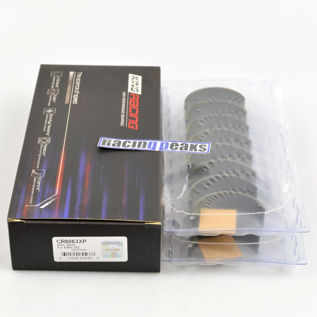 King Racing CR8063XP Rod bearings fits BMW S62B50 M5 E39 Z8 4.9L
