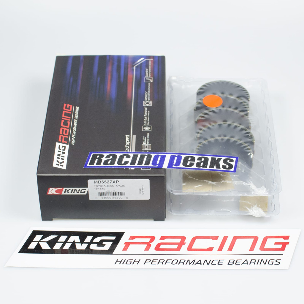 King Racing MB5527XP Main bearings fits Toyota 4AGE 4AGZE 4AGEC 1.6 16v 20v
