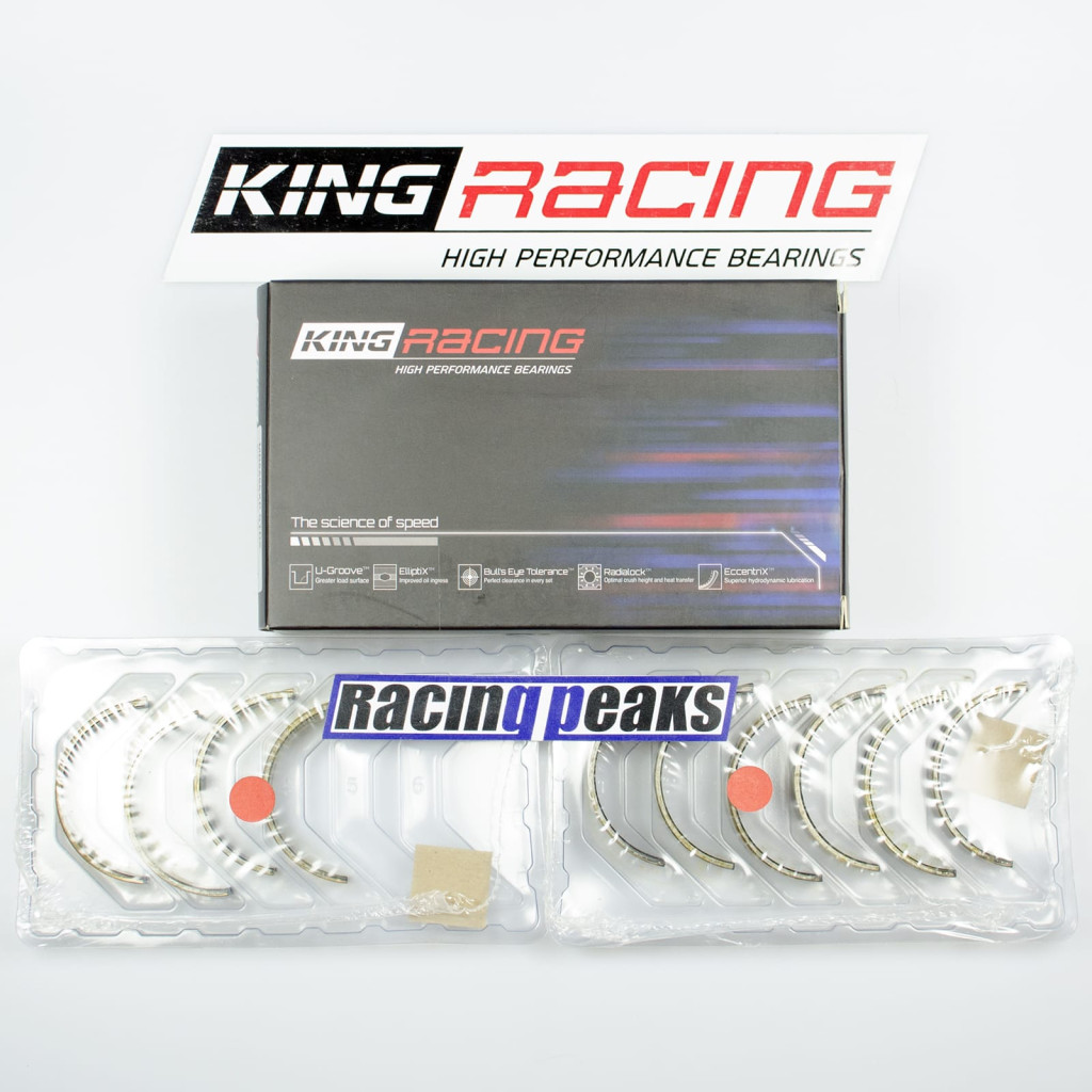 King Racing MB5566XP Main bearings fits VW Audi 1.8 2.0 8v 16v ABF 9A KR PL