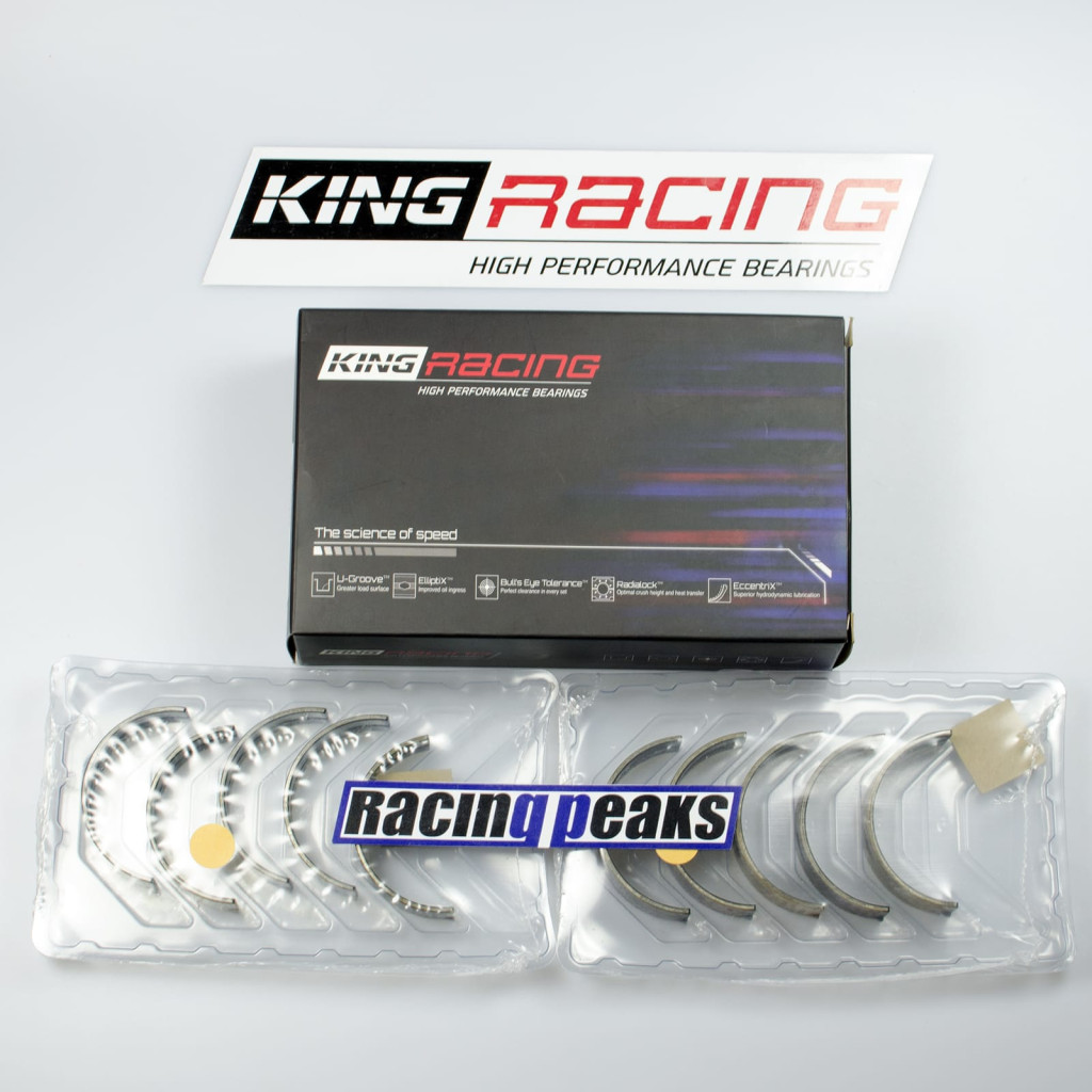 King Racing MB5568XP Main bearings fits Honda D16A D16BYZ D17AZ B20A H22AZ F23AZ