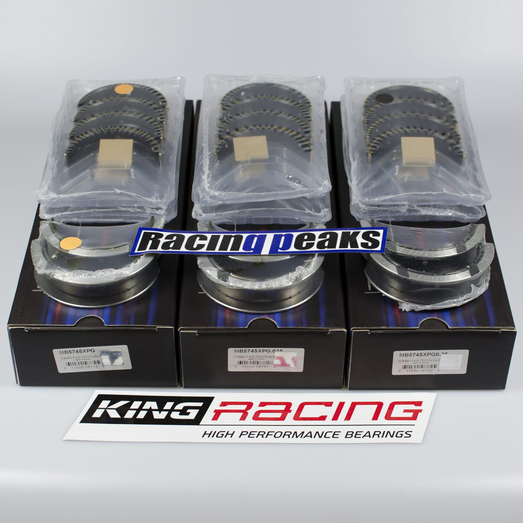 King Racing MB5745XPG Main bearings fits Subaru BRZ FA20 FB20 2.0L 16v